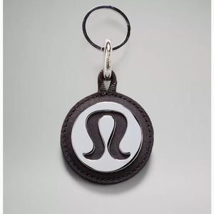 Lululemon Logo Bag Charm & Keychain